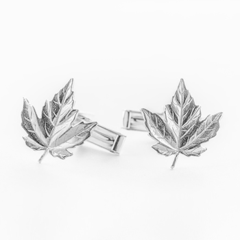 Maple Leaf Cufflinks